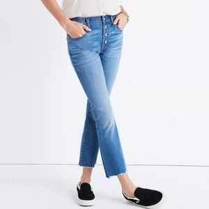 Madewell Cali Demi-Boot Jeans: Chewed-Hem Edition 24
